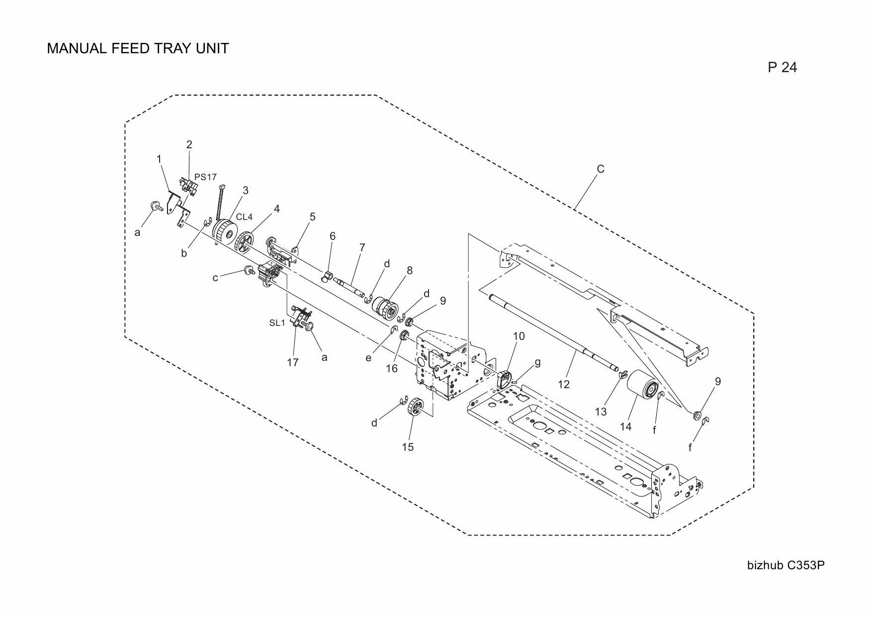 Konica-Minolta bizhub C353P A02E004 Parts Manual-5